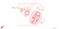 ROUE ARRIERE pour Honda SH 150 SPORTY 5ED 2023