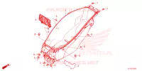 COFFRE pour Honda PCX 125 ABS 2022