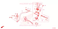 MAITRE CYLINDRE DE FREIN ARRIERE pour Honda PCX 125 ABS 2022