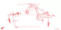 BEQUILLE pour Honda FORZA 350 VOICE CONTROL 2022