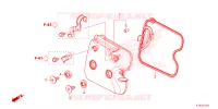 COUVRE CULASSE pour Honda FORZA 350 VOICE CONTROL 2022