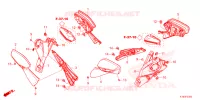 RETROVISEUR pour Honda FORZA 350 VOICE CONTROL 2022