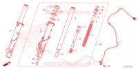 FOURCHE pour Honda PCX 125 CBS 2022