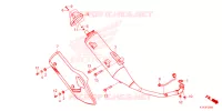 SILENCIEUX D'ECHAPPEMENT pour Honda PCX 125 CBS 2022