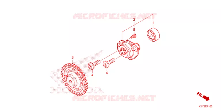 POMPE A HUILE Honda SCOOTER 125 PCX 2024  WW125AP