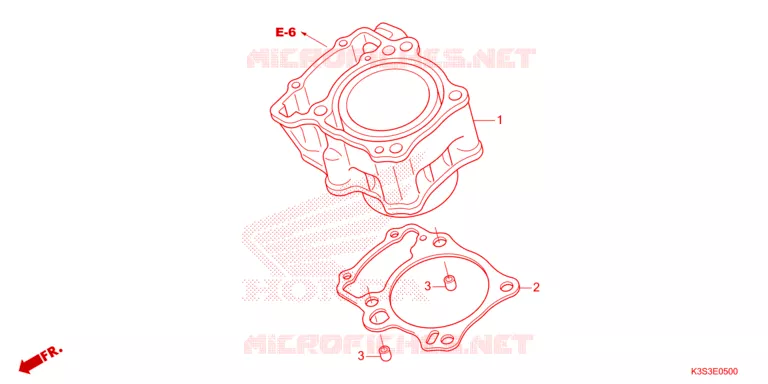 CYLINDRE Honda MOTO 250 CL 2024  CL250AP