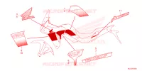 AUTOCOLLANTS pour Honda XL 750 TRANSALP 2023