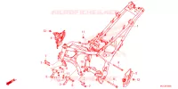 CADRE pour Honda XL 750 TRANSALP 2023