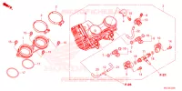 CORPS DE PAPILLON pour Honda XL 750 TRANSALP 2023