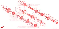 BOITE DE VITESSES pour Honda XL 750 TRANSALP -4ED- 2023