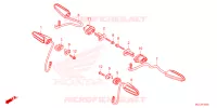 CLIGNOTANT pour Honda XL 750 TRANSALP -4ED- 2023