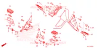 REPOSE PIED pour Honda XL 750 TRANSALP -4ED- 2023