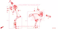 COMMODOS   POIGNEES pour Honda X ADV 750 LOWER 2023