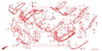 MARCHE PIEDS pour Honda X ADV 750 LOWER 2023