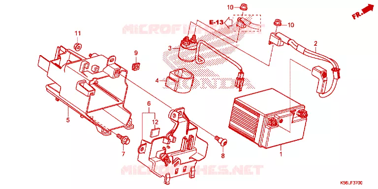 BATTERIE Honda SCOOTER 150 WINNER 2019  FS150FAL_V