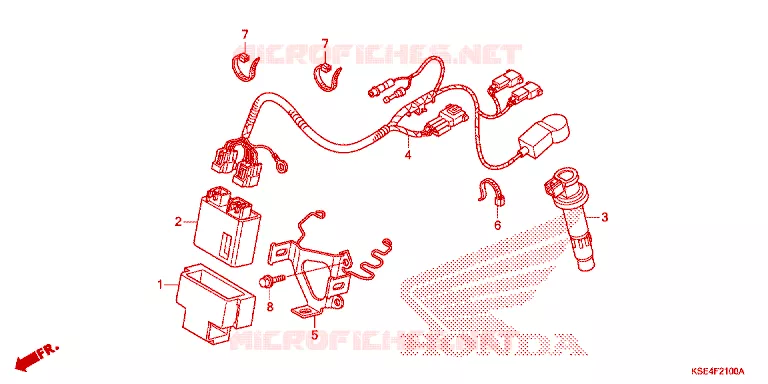 FAISCEAU DES FILS Honda MOTO 150 CRF 2012  CRF150RC