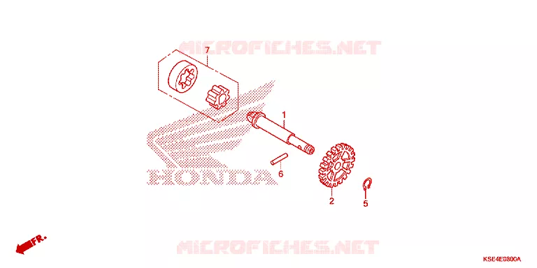 POMPE A HUILE Honda MOTO 150 CRF 2012  CRF150RC