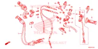 LEVIER DE GUIDON   CABLE   COMMODO pour Honda CRF 150 R 2013