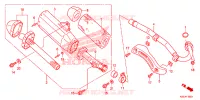 SILENCIEUX D'ECHAPPEMENT pour Honda CRF 150 R 2013