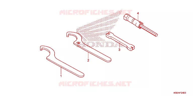 OUTIL Honda MOTO 150 CRF 2015  CRF150RF