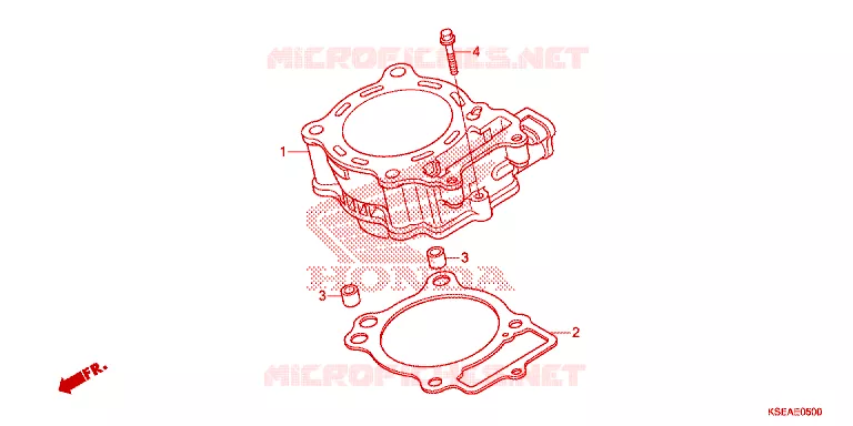 CYLINDRE Honda MOTO 150 CRF 2016  CRF150RG