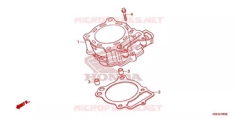 CYLINDRE Honda MOTO 150 CRF 2016  CRF150RG
