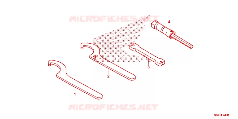 OUTIL Honda MOTO 150 CRF 2017  CRF150RH