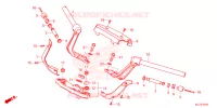 GUIDON   TE DE FOURCHE pour Honda GL 1800 GOLD WING TOUR DCT, NAVI, AIRBAG 2023
