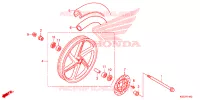 ROUE AVANT pour Honda BIZ 125 2023
