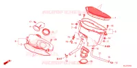 FILTRE A AIR pour Honda GL 1800 GOLD WING TOUR DCT, NAVI, AIRBAG 2023