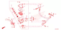 MAITRE CYLINDRE DE FREIN AVANT pour Honda GL 1800 GOLD WING TOUR DCT, NAVI, AIRBAG 2023