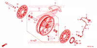 ROUE AVANT pour Honda CBR 1000 RR SP BREMBO 2023