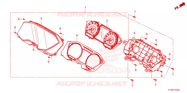 COMPTEUR  Honda SCOOTER 350 FORZA 2023  NSS350AP