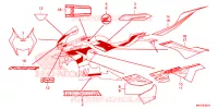 AUTOCOLLANTS pour Honda CBR 1000 RR SP BREMBO 2022