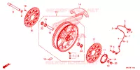 ROUE AVANT pour Honda CBR 1000 RR SP BREMBO 2022