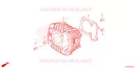 CYLINDRE pour Honda SUPER CUB 125 ABS 2023