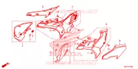 COUVERCLES LATERAUX pour Honda CB 500 X ABS 2023