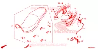 SELLE pour Honda CB 500 X ABS 2023