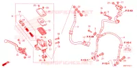 MAITRE CYLINDRE DE FREIN AVANT pour Honda CB 500 X ABS 2023