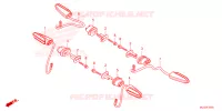 CLIGNOTANT pour Honda AFRICA TWIN 1100 DCT ADVENTURE SPORT LOWER 2022