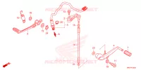 PEDALE pour Honda CBR 1000 ABS 2023