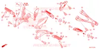 REPOSE PIED pour Honda CBR 1000 ABS 2023