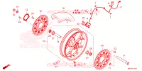 ROUE AVANT pour Honda CBR 1000 ABS 2023