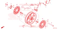ROUE AVANT pour Honda CBR 1000 2023