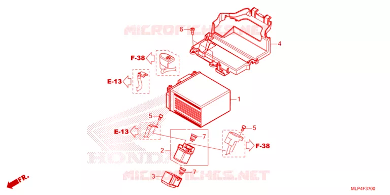 BATTERIE Honda MOTO 500 CL 2023  CL500AP
