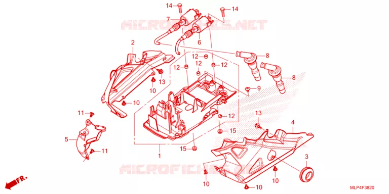 BOBINE D'ALLUMAGE Honda MOTO 500 CL 2023  CL500AP