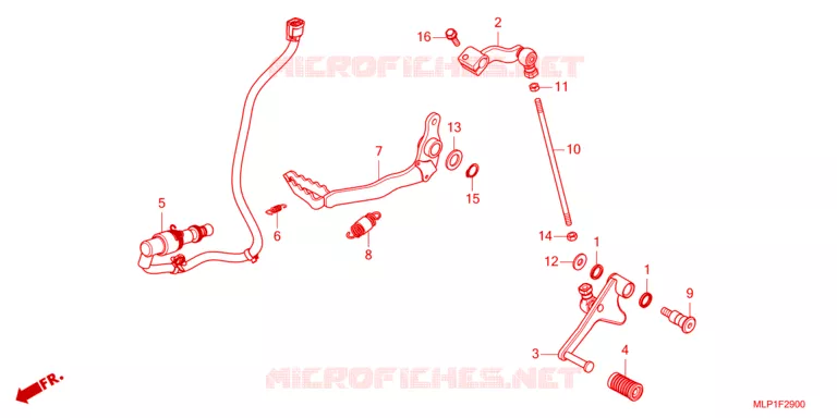 PEDALE Honda MOTO 500 CL 2023  CL500AP