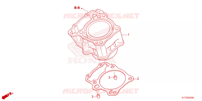 CYLINDRE Honda MOTO 250 CRF 2022  CRF250LRAM