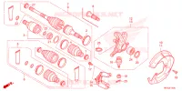ARTICULATION AVANT / ARBRE DE COMMANDE  pour Honda FOURTRAX 420 RANCHER 4X4 AT DCT 2023