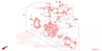 CORPS DE PAPILLON pour Honda FOURTRAX 420 RANCHER 4X4 AT DCT EPS 2023
